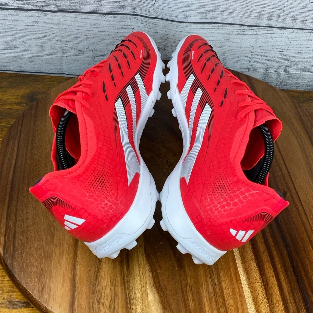 adidas Predator 24 Pro Turf Victory Pack Red Soccer Shoe Cleat ID3764 Men’s 13.5
